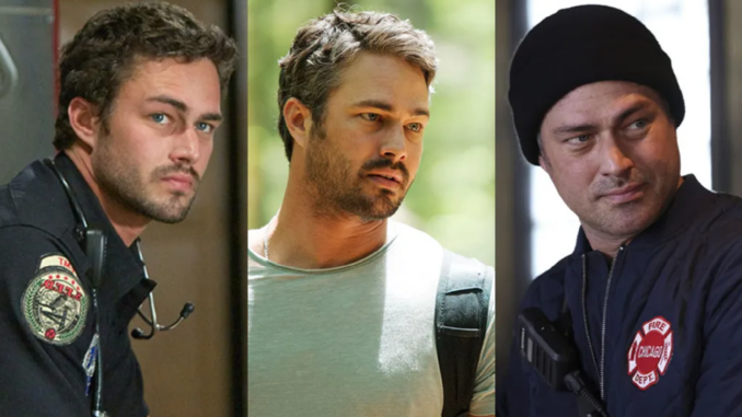 The scene of the accident that claimed the life of star Taylor Kinney